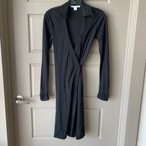 DVF - Black Classic Wrap Dress
